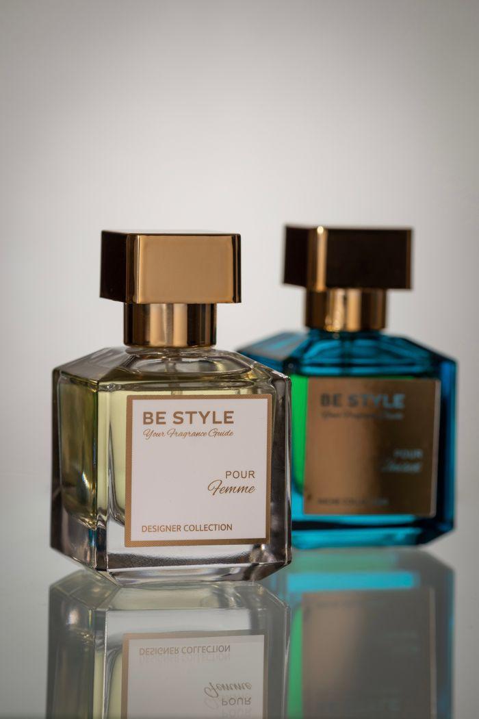 hero-gallery-03 Sophisticated Be Style perfume bottles featuring sleek design and luxury appeal.
